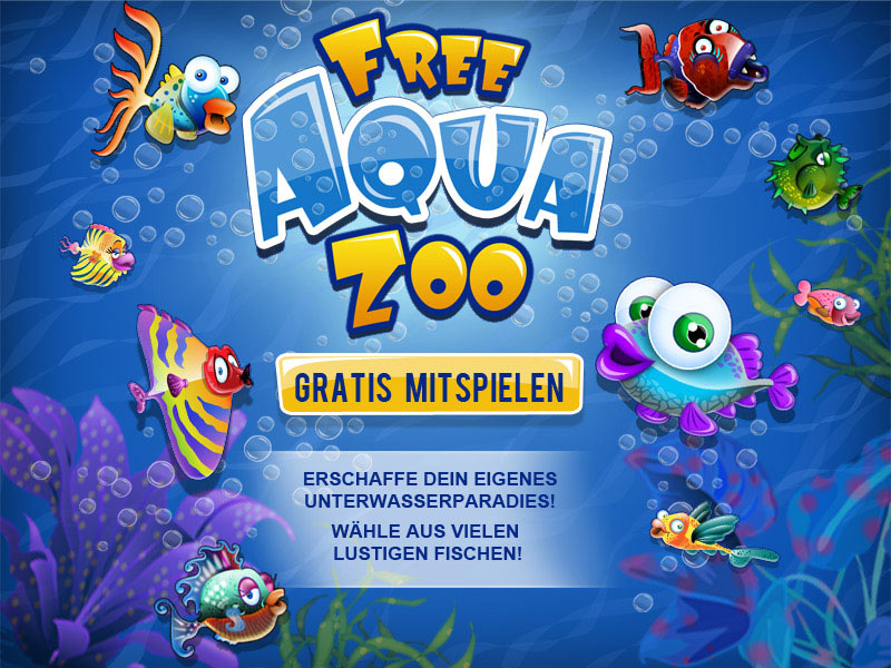 Browsergame Free Aqua Zoo kostenlos spielen