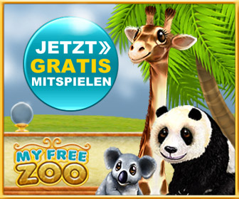 MyFreeZoo - baue deinen eigenen verr�ckten Zoo.MyFreeZoo begeisterte bereits in der Betaphase �ber 100.000 Spieler mit zahlreichen orginellen Spielelementen.
MyFreeZoo - die beliebte Zoosimulation.

 - zum Browserspiel hier klicken 