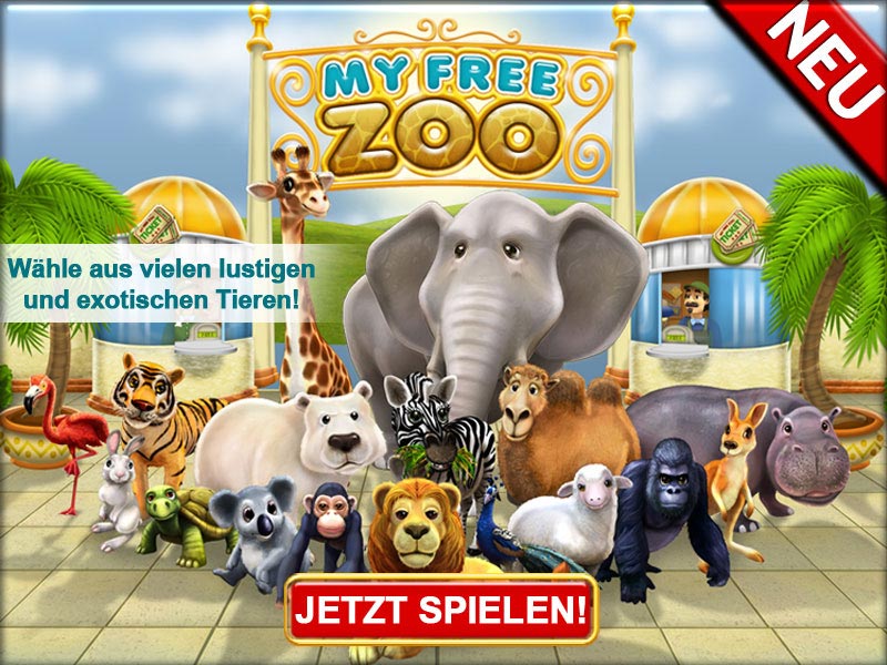 Browsergame My Free Zoo
